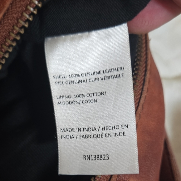 Idyllwind Braided Front Leather Shoulder Bag - Brown - Picture 8 of 8